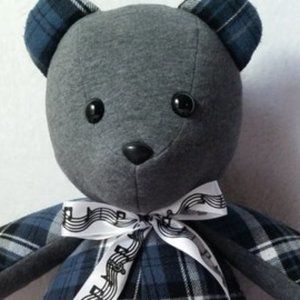 Yellow Easter Bunny Stuffed Animal Cute Plush Toy